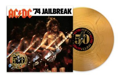 Order AC/DC - ‘74 Jailbreak (50th Anniversary Edition Gold Vinyl)