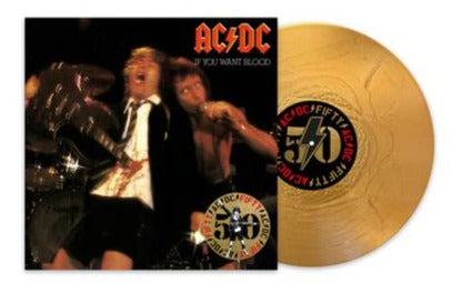 Order AC/DC - If You Want Blood You've Got It (50th Anniversary Edition Gold Vinyl)