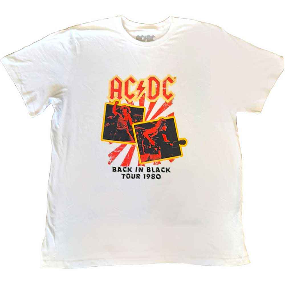 AC/DC - Back in Black Tour 1980 White