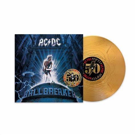 AC/DC - Ballbreaker (50th Anniversary Edition, Gold Color Vinyl) (Vinyl)