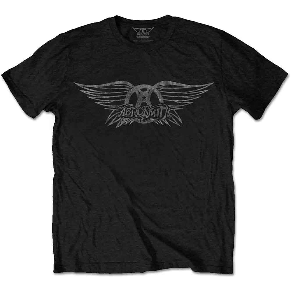Aerosmith - Vintage Logo Black