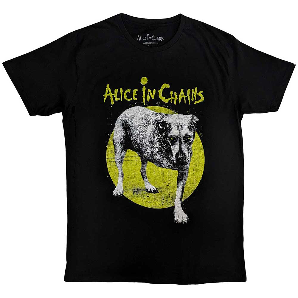 Alice In Chains - Three-Legged Dog v2 (T-Shirt) Black
