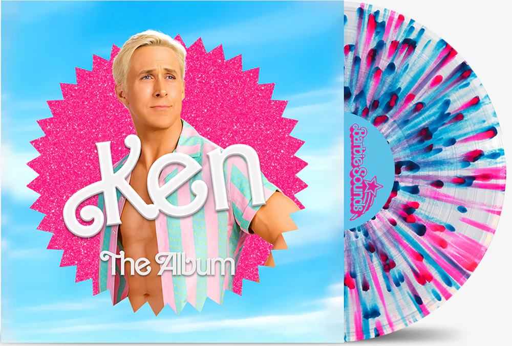 Order Barbie: The Album Soundtrack (RSD Essential Ken Exclusive Cover, Clear w/ Pink & Blue Splatter Vinyl + 2 Bonus Tracks)