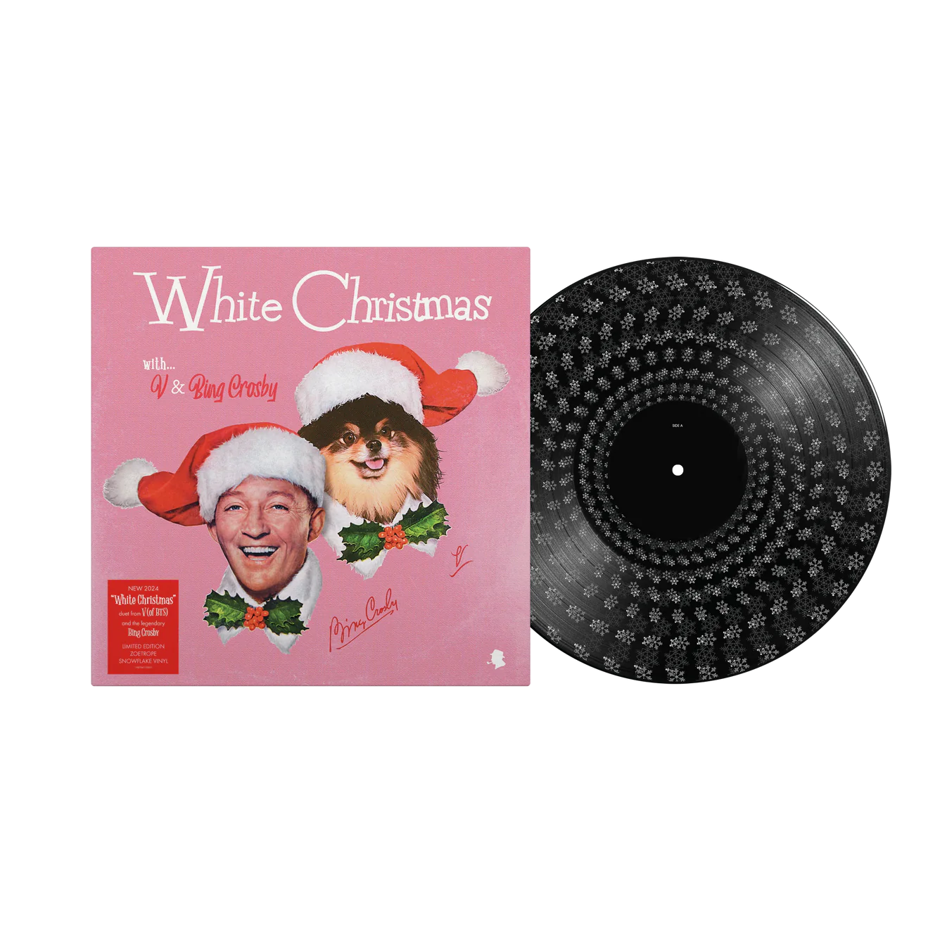 Order Bing V x Crosby - White Christmas (Limited Edition Zoetrope Vinyl Picture Disc)
