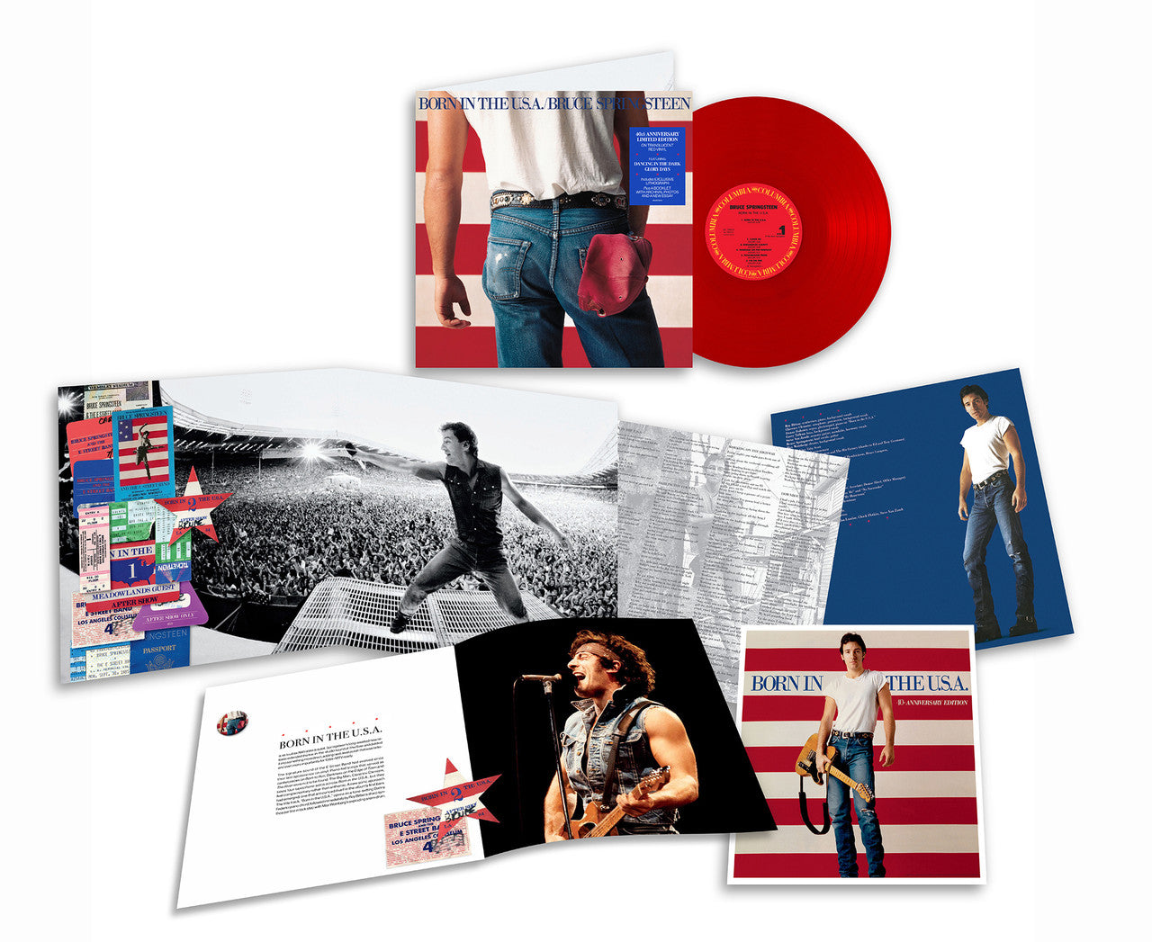 Order Bruce Springsteen - Born In The U.S.A. (40th Anniversary Edition Red Vinyl)