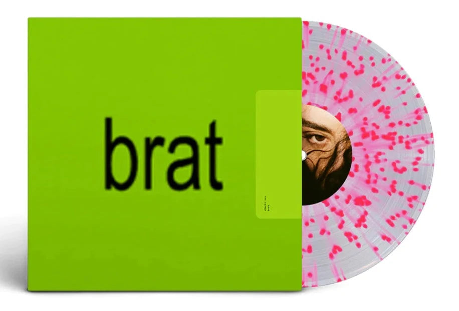 Order Charli XCX - BRAT (Indie Exclusive Clear Pink Splatter Vinyl)