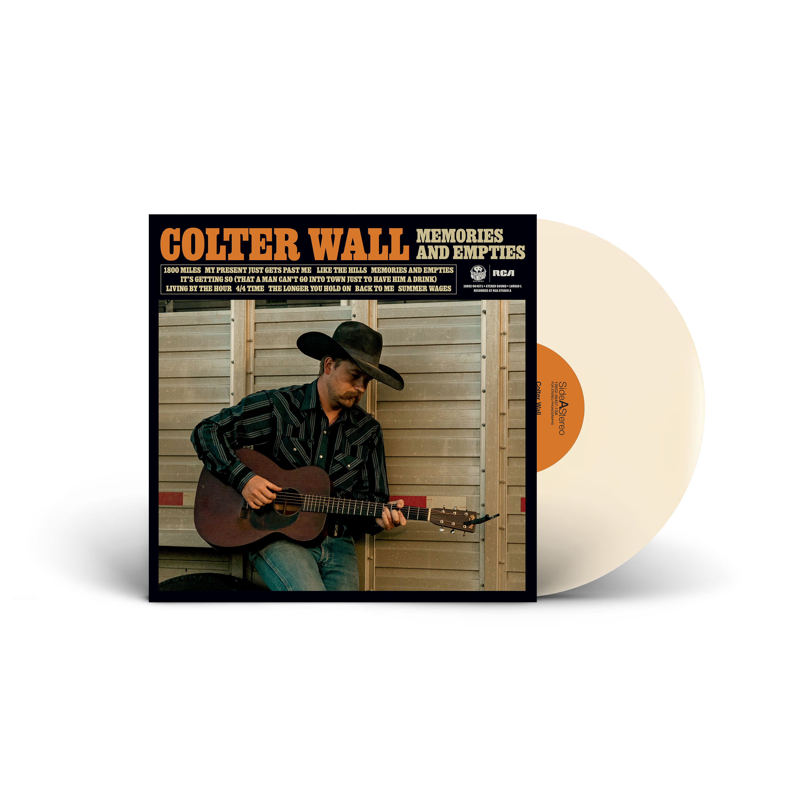 Colter Wall - Memories And Empties (Opaque Bone Vinyl W/12X12” Lyric Sheet Insert)