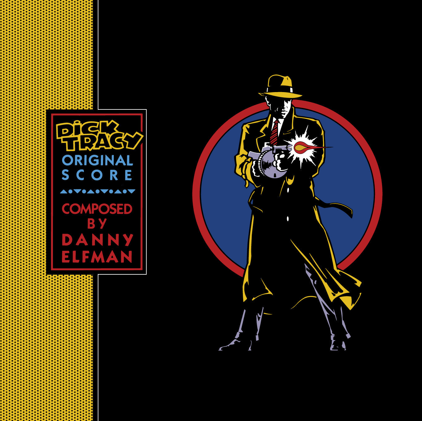 Danny Elfman - Dick Tracy (Original Score) (Transparent Blue Vinyl SYEOR Exclusive)