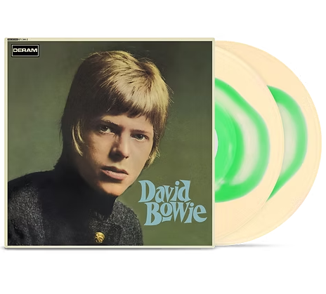 David Bowie - David Bowie (Limited Edition, Cream & Green Swirl Colored Vinyl) (2 Lp's) (Vinyl)
