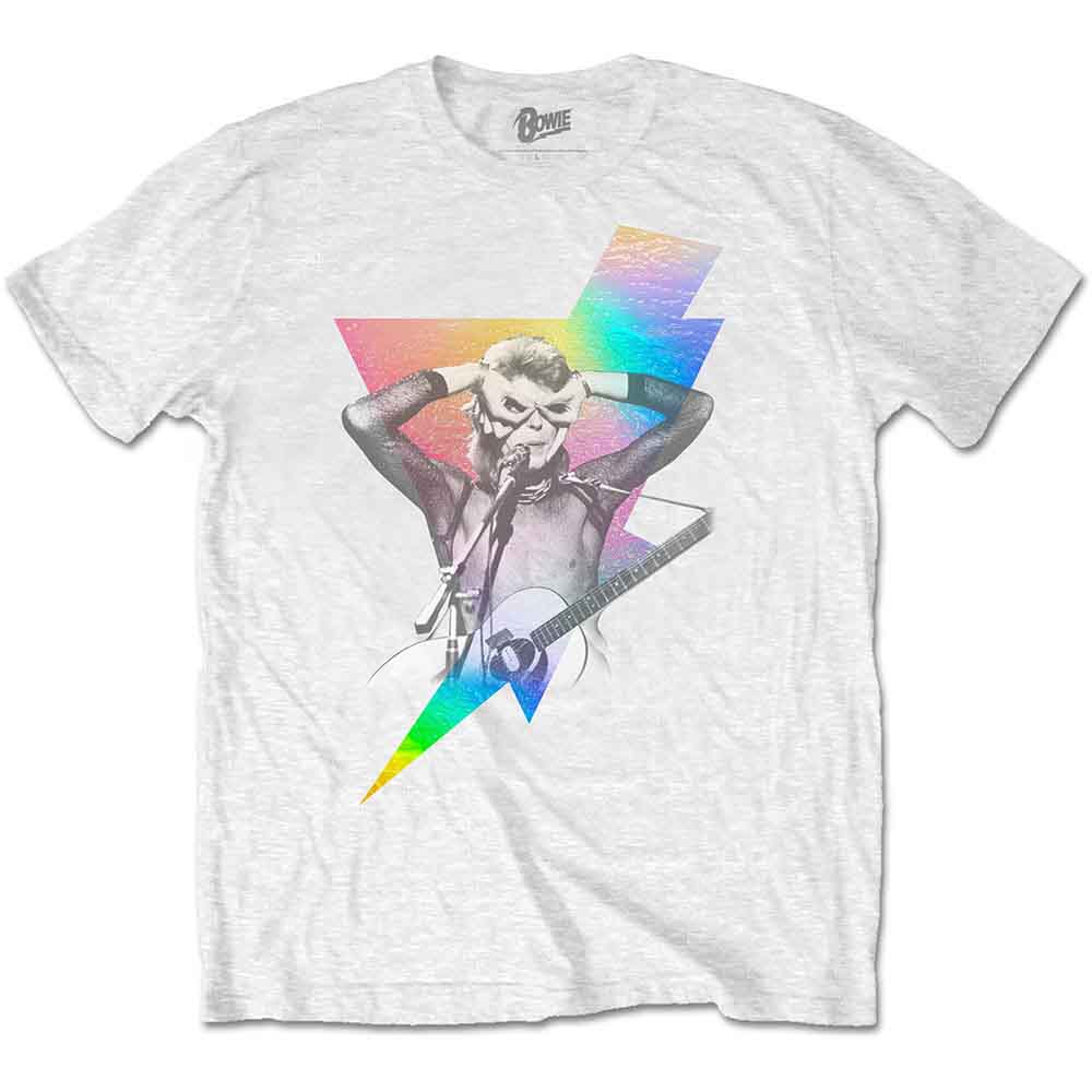David Bowie - Holographic Bolt White