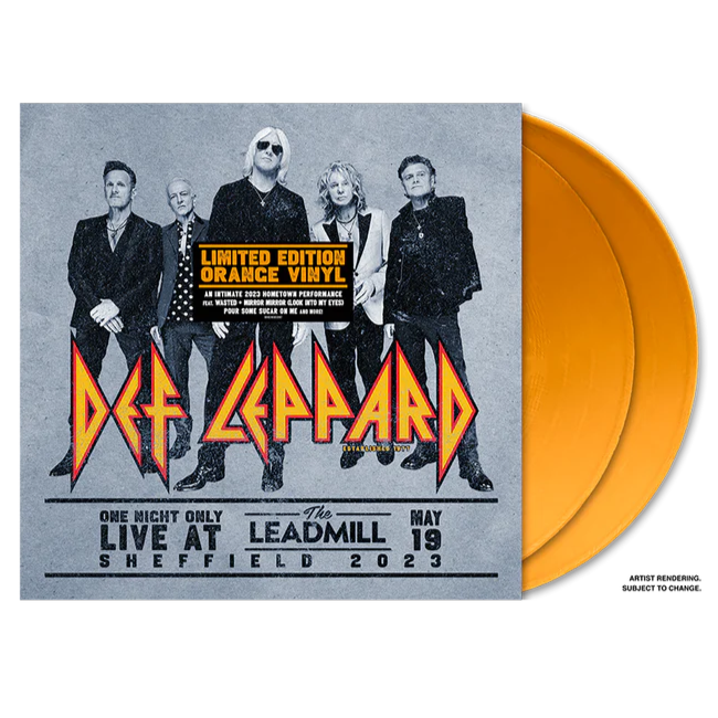 Def Leppard - One Night Only: Live At The Leadmill 2023 (Limited Edition, Orange Colored Vinyl) (2 Lp's)