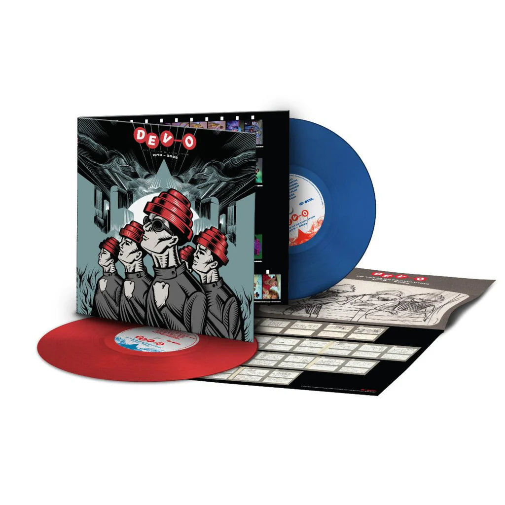 Buy Devo - 50 Years Of De-Evolution 1973 2023 (ROCKTOBER EXCLUSIVE 2xLP Red and Blue Vinyl)