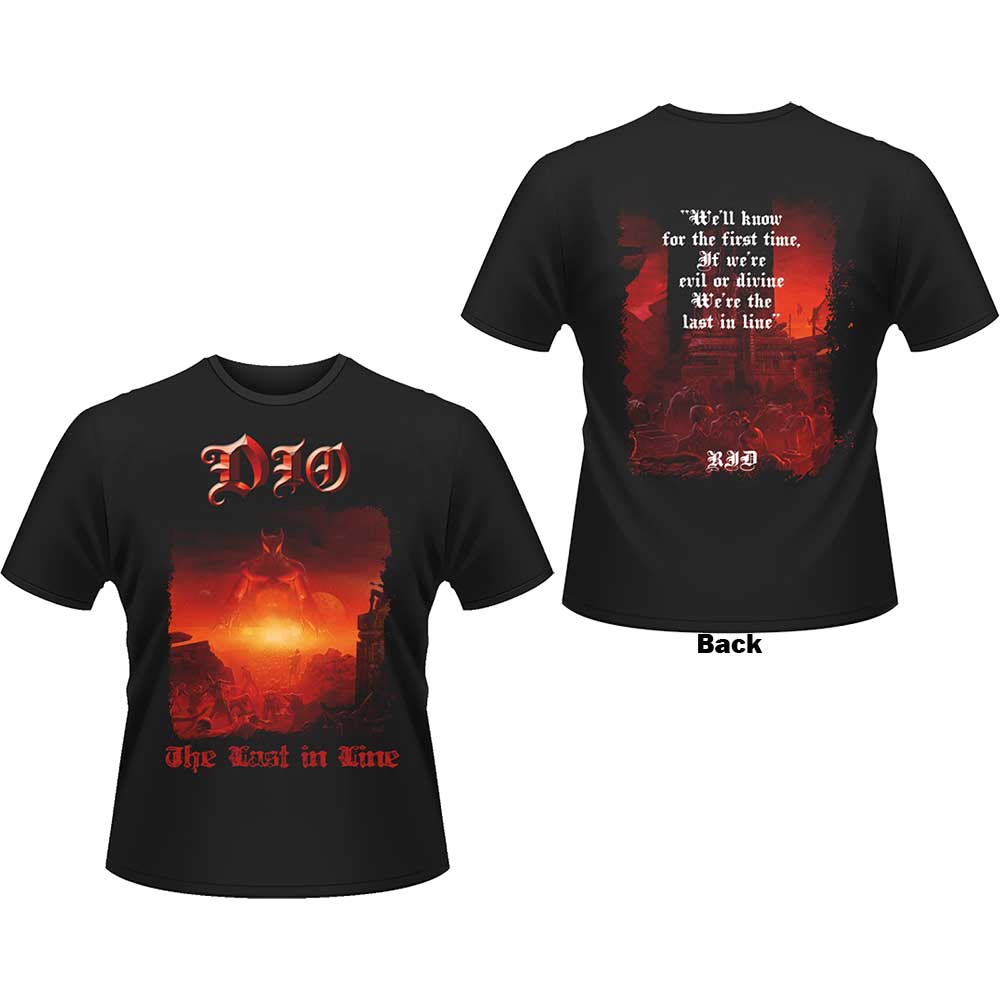 DIO Inferno: Last In Live Tシャツ Dio - Last In Line (T-Shirt) | Rock This Town Records