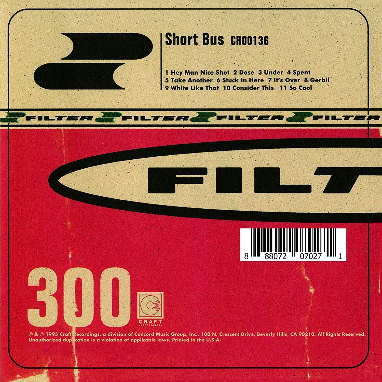 Filter - SHORT BUS (Vinyl)
