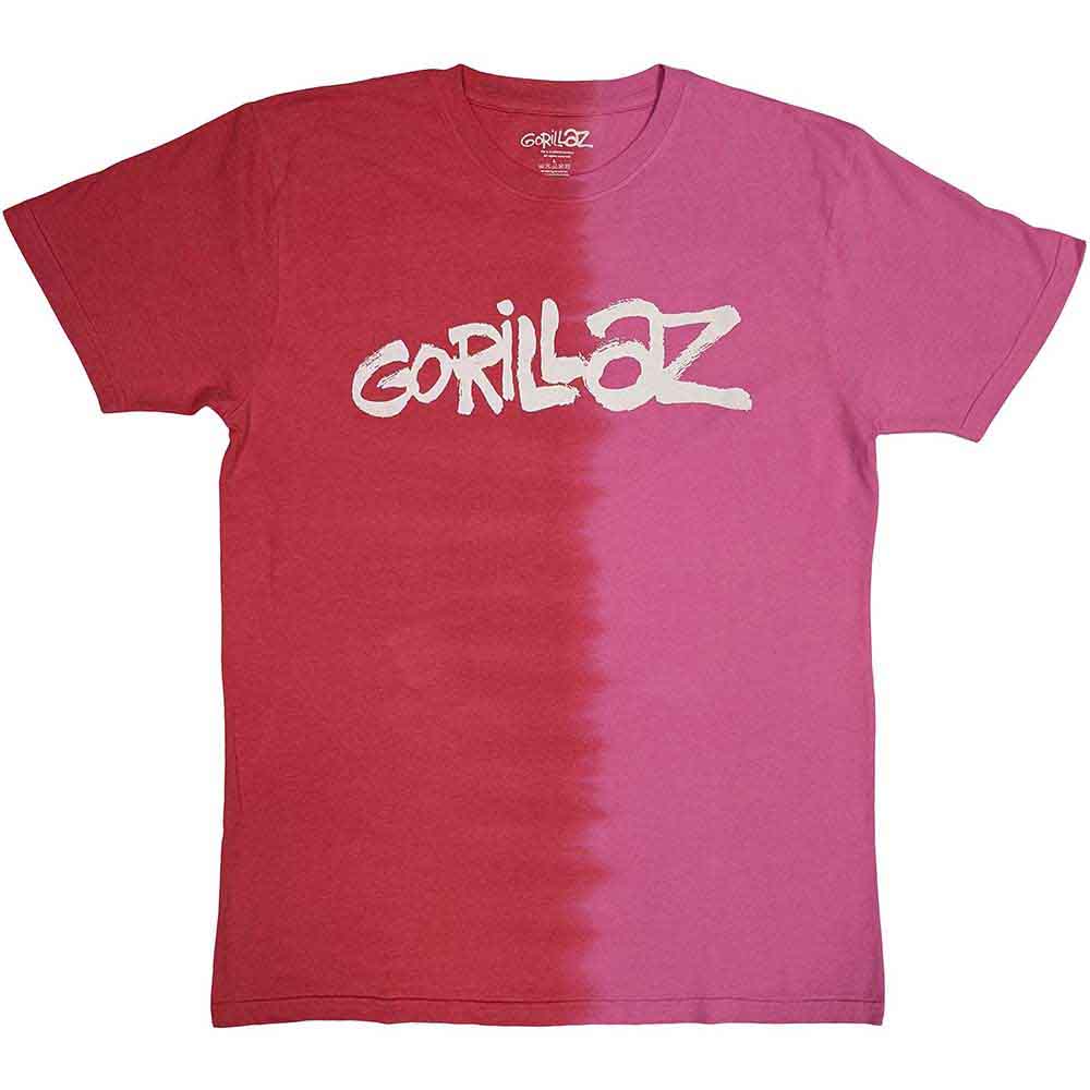 Gorillaz - Two-Tone Brush Logo Red