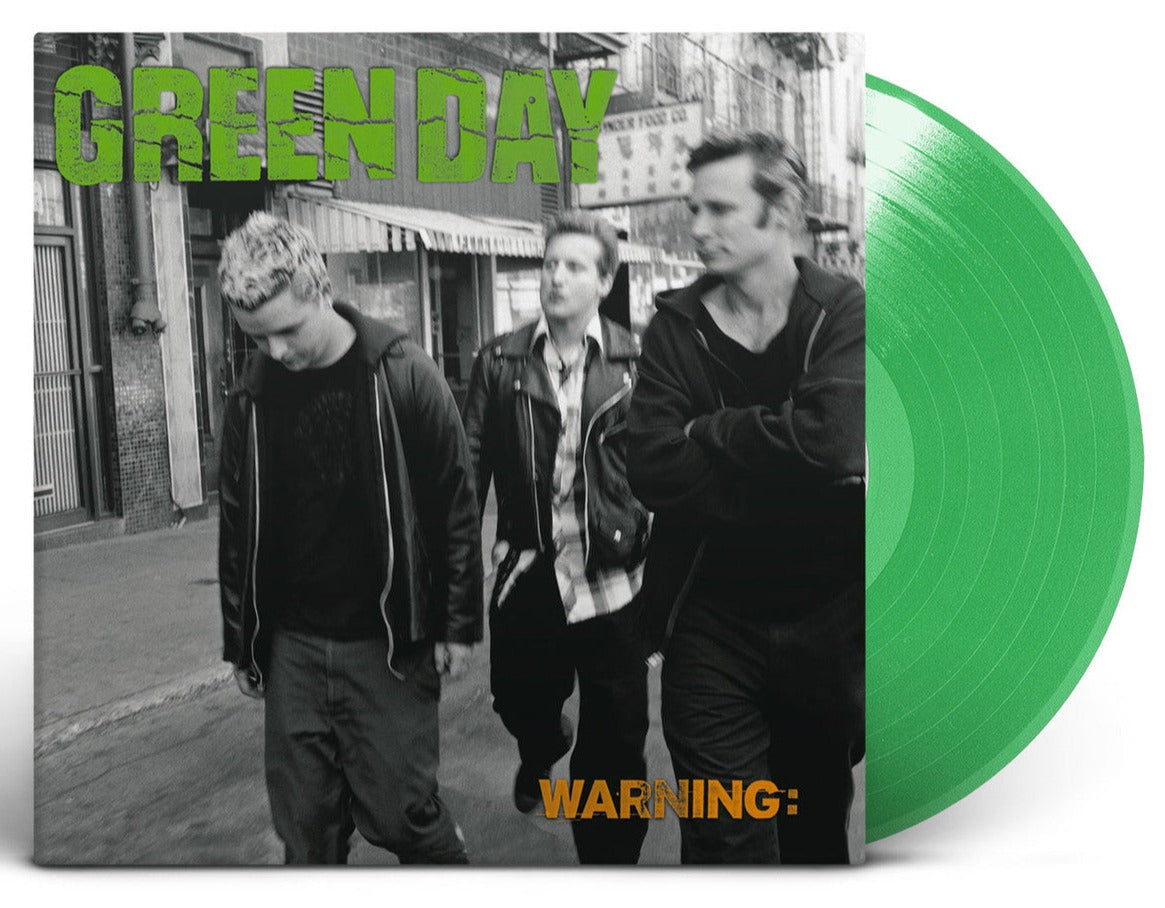Order Green Day - Warning (Limited Edition Fluorescent Green Vinyl)