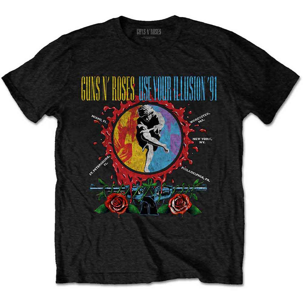 Guns N' Roses - Use Your Illusion Circle Splat Black