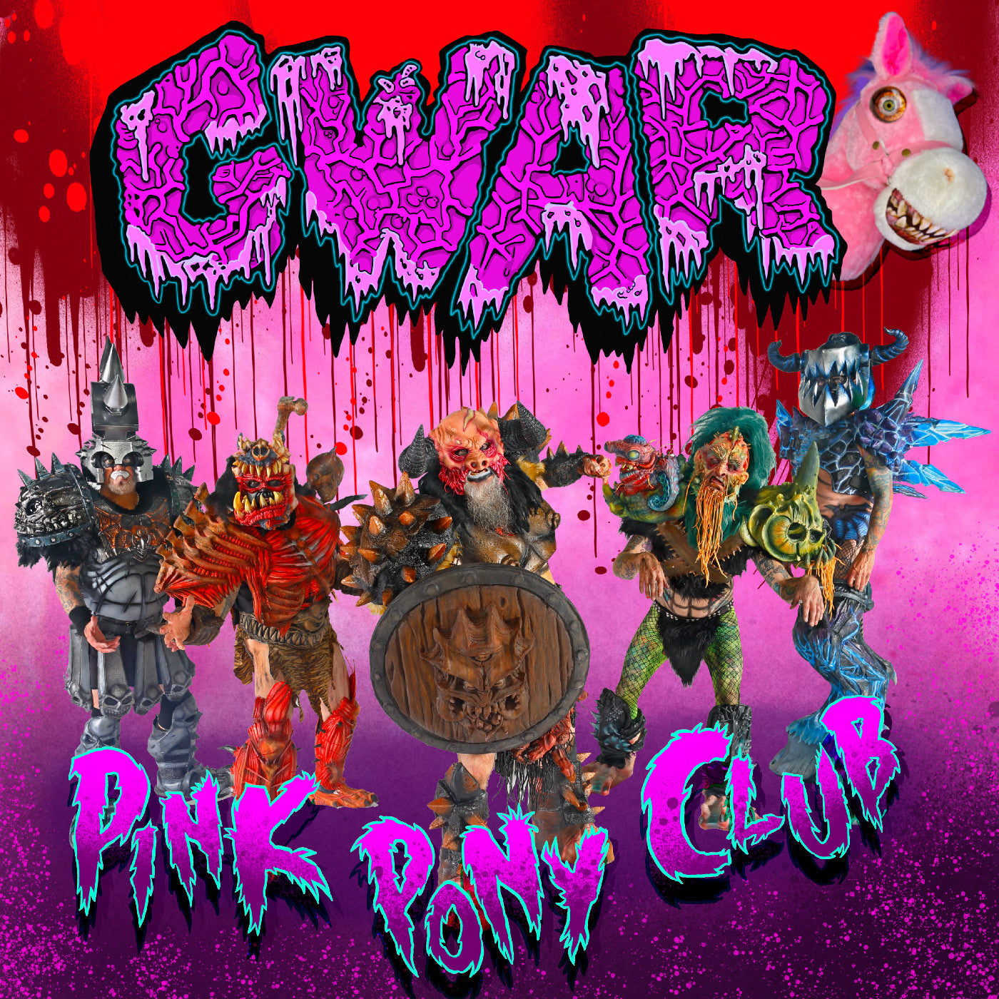 GWAR - Pink Pony Club (7" Pink Vinyl)