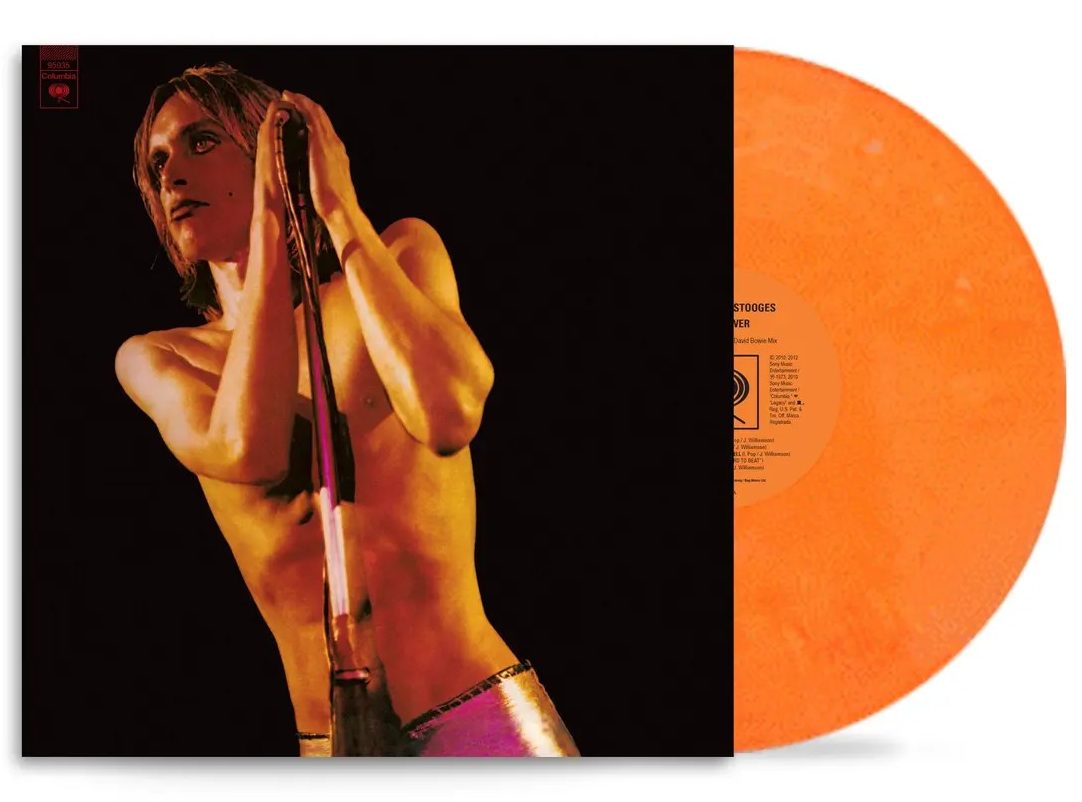 Iggy And The Stooges - Raw Power (Limited Edition, Electric Orange & White Marble Colored Vinyl) (National Album Day 2025)