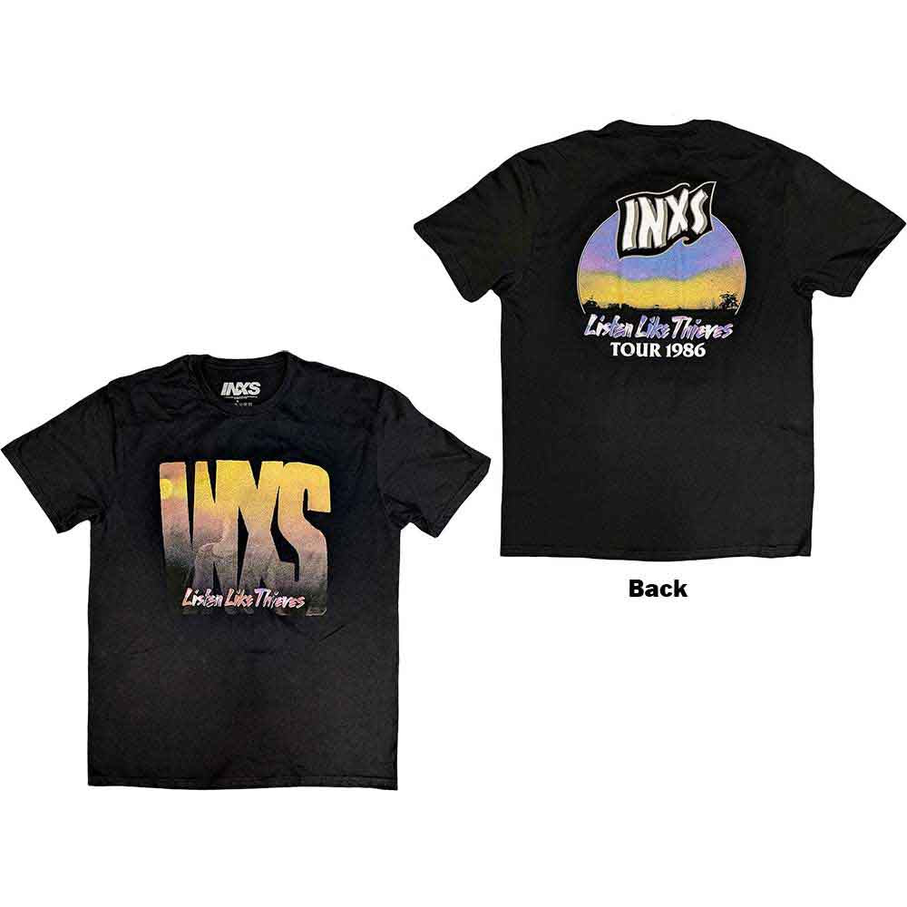 INXS - Listen Like Thieves Tour Black