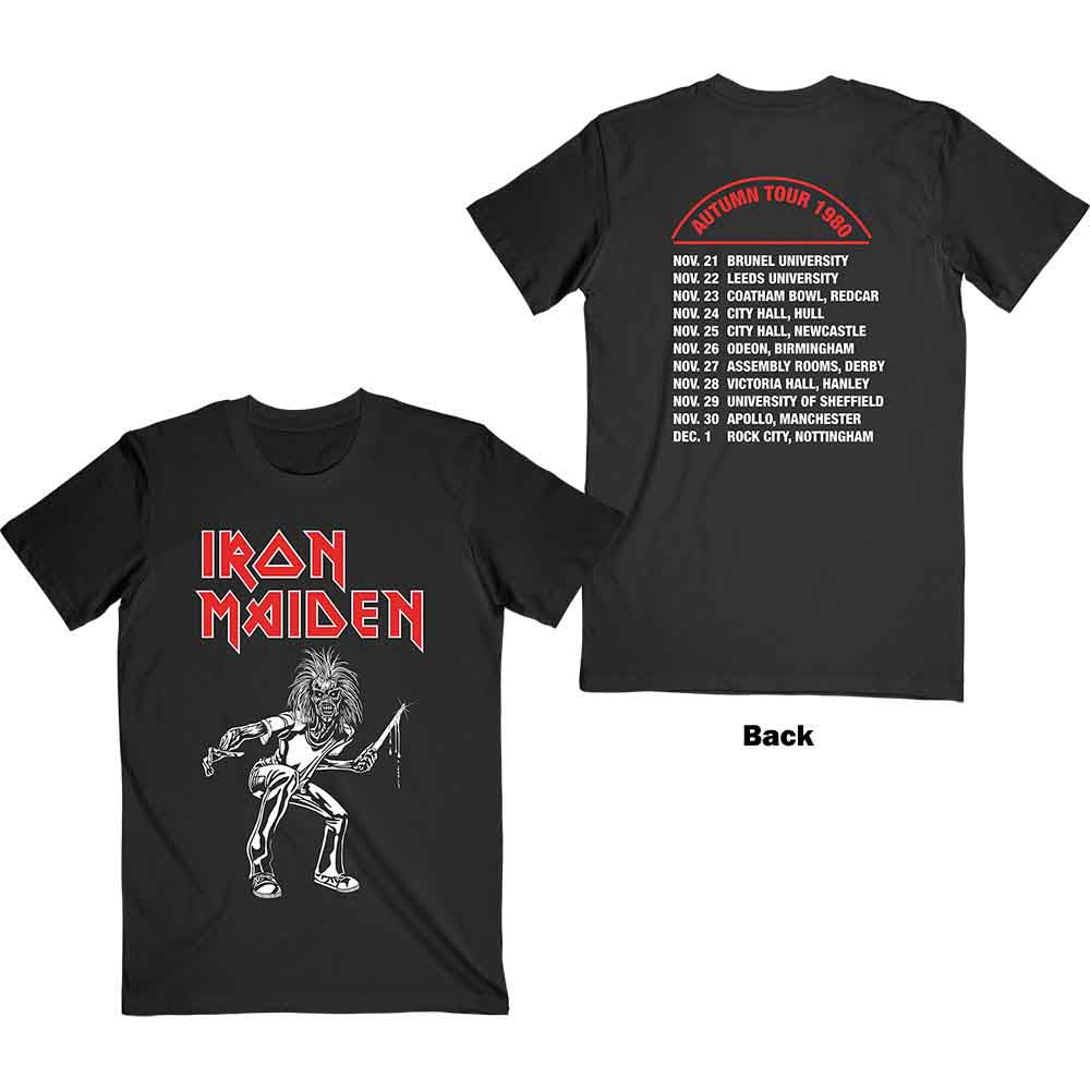 Iron Maiden - Autumn Tour 1980 Black