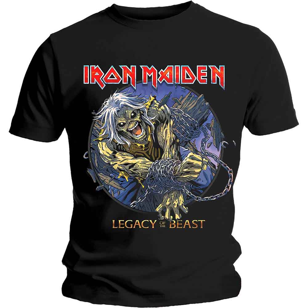 Iron Maiden - Eddie Chained Legacy Black