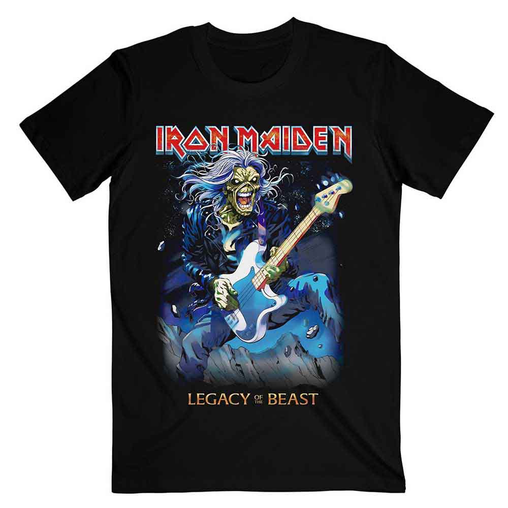Iron Maiden - Eddie on Bass Black