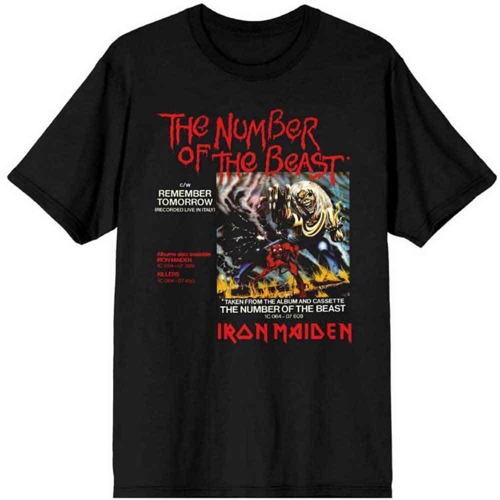 Iron Maiden - Number Of The Beast Vinyl Promo Sleeve Black