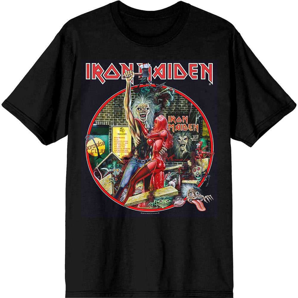 Iron Maiden - Paradise Club Circle Black