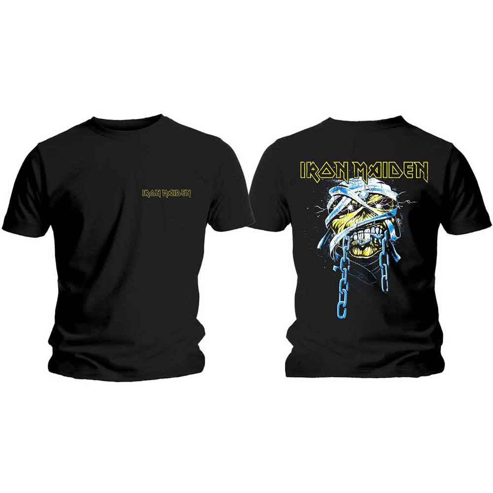 Iron Maiden - Powerslave Head & Logo Black