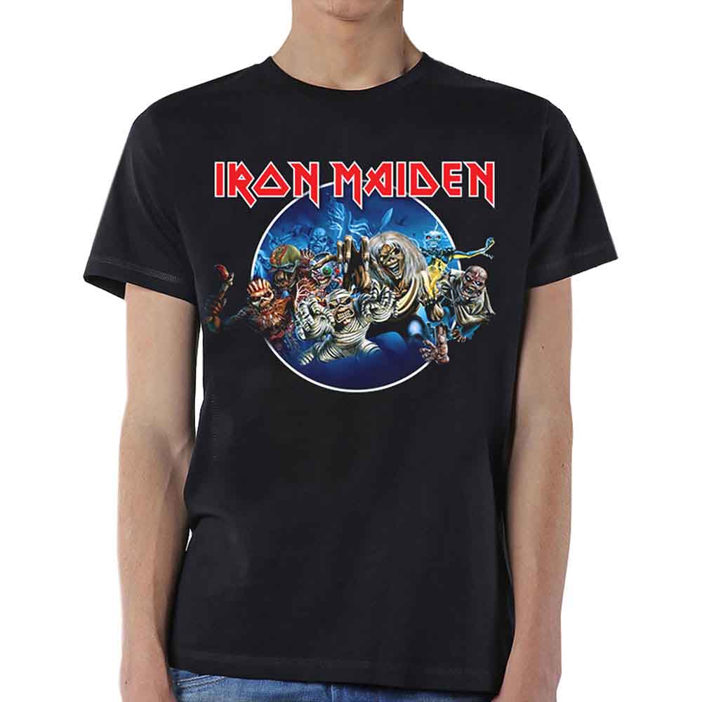 Iron Maiden - Wasted Years Circle Black
