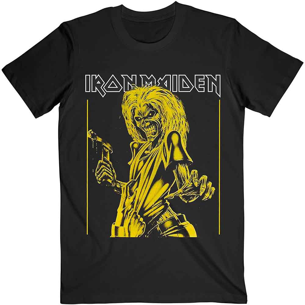 Iron Maiden - Yellow Flyer Black