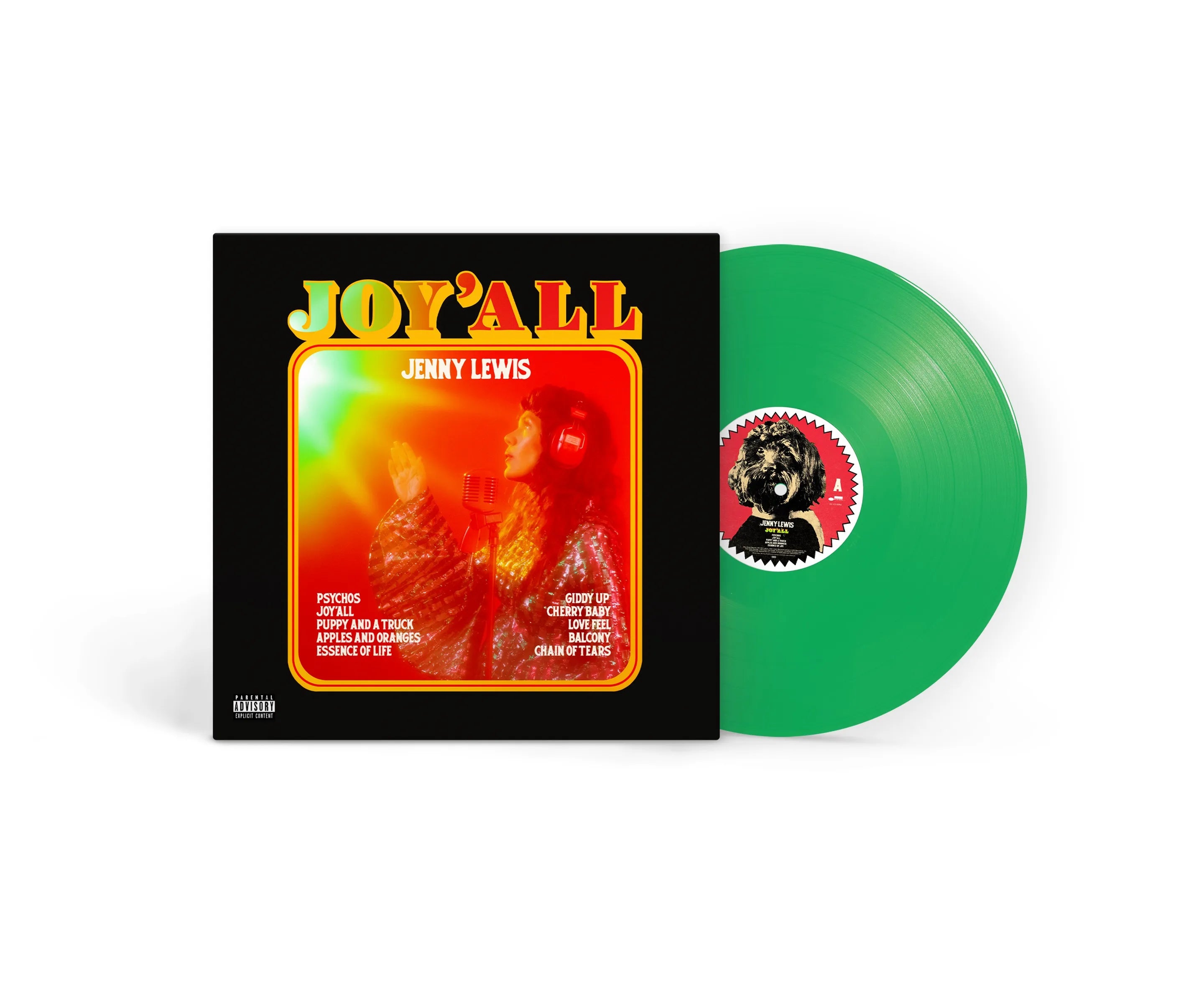 Order Jenny Lewis - Joy'all (Indie Exclusive, Limited Edition Green Vinyl)