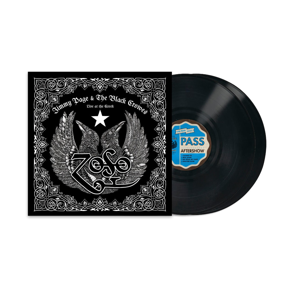 Jimmy Page & The Black Crowes - Live At The Greek (2 LP Black Vinyl)