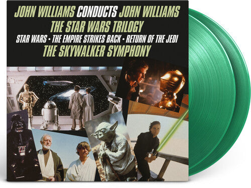 Order John Williams - John Williams Conducts John Williams: The Star Wars Trilogy (Limited 2xLP Translucent Green Vinyl)