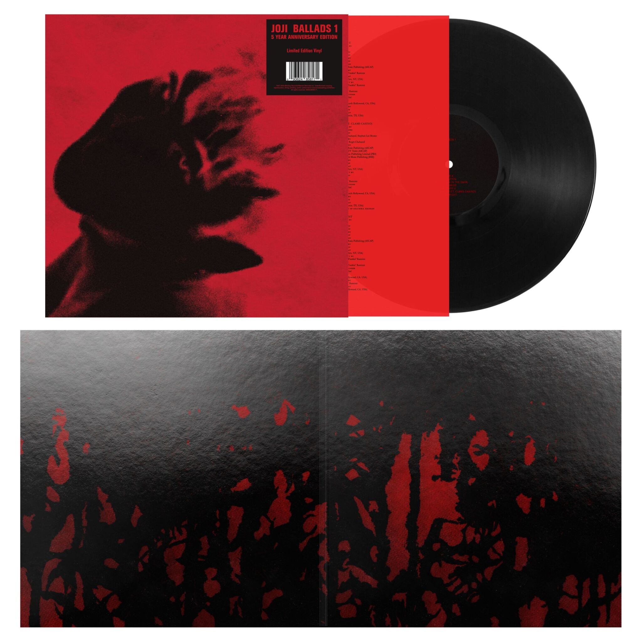 Order Joji - BALLADS 1 (5-Year Anniversary, Black Vinyl)