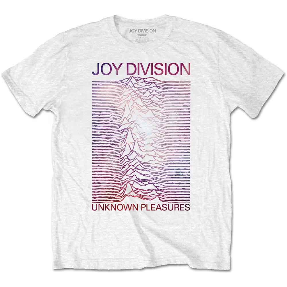 Joy Division - Space - Unknown Pleasures Gradient White