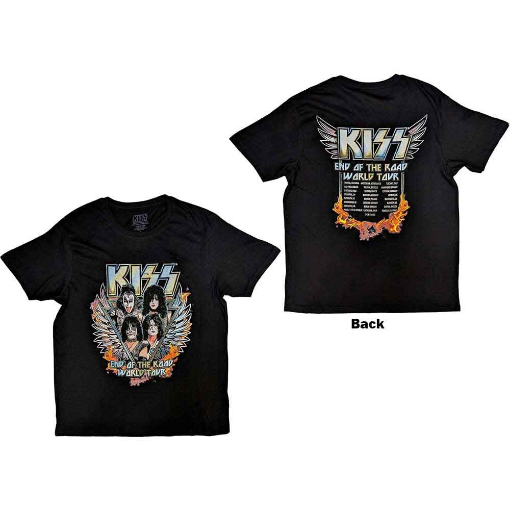 Kiss - End Of The Road Wings Black