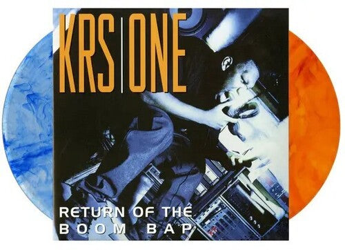 Order KRS-One - Return Of The Boom Bap (2xLP Orange Swirl + Blue Swirl Vinyl)