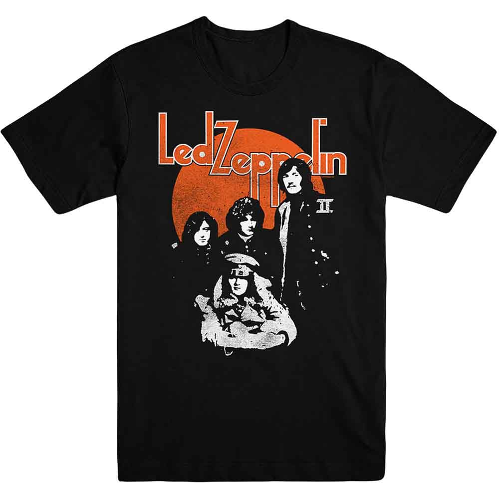 Led Zeppelin - Orange Circle Black