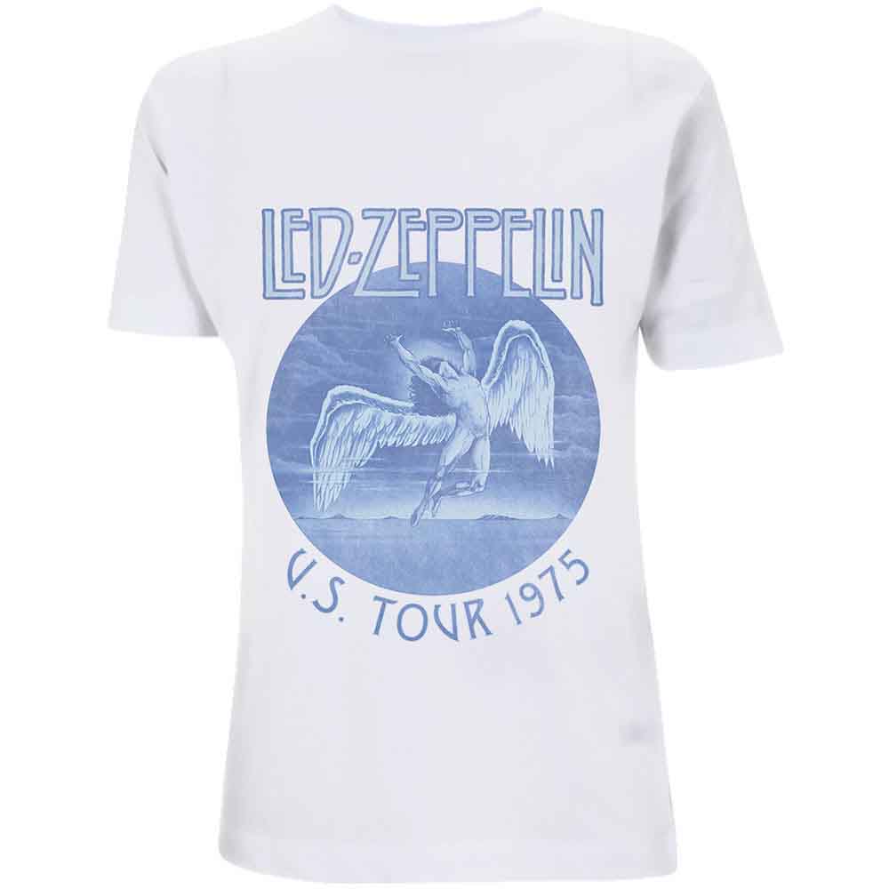 Led Zeppelin - Tour '75 Blue Wash White
