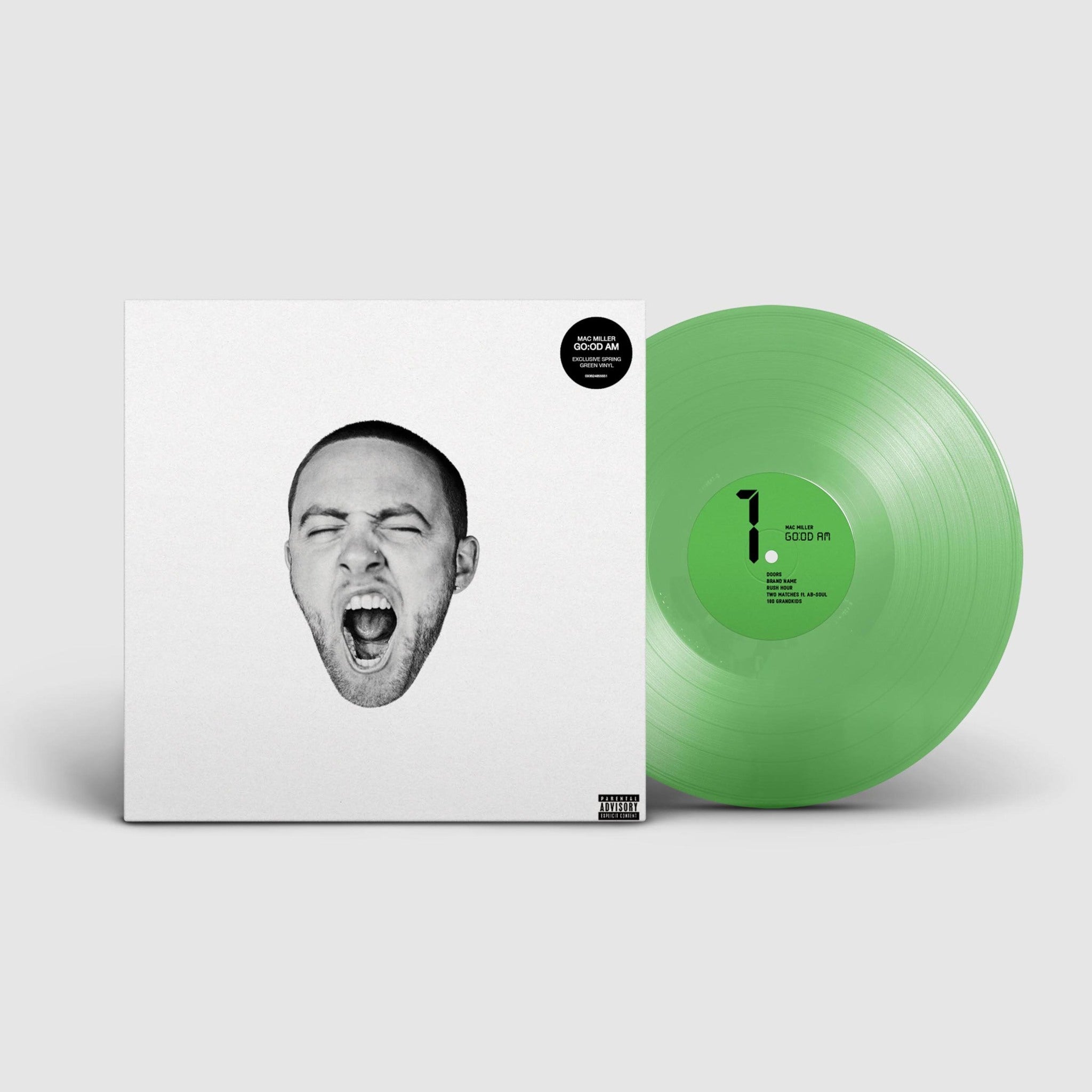 Order Mac Miller - GO:OD AM (Indie Exclusive Opaque Spring Green Vinyl)