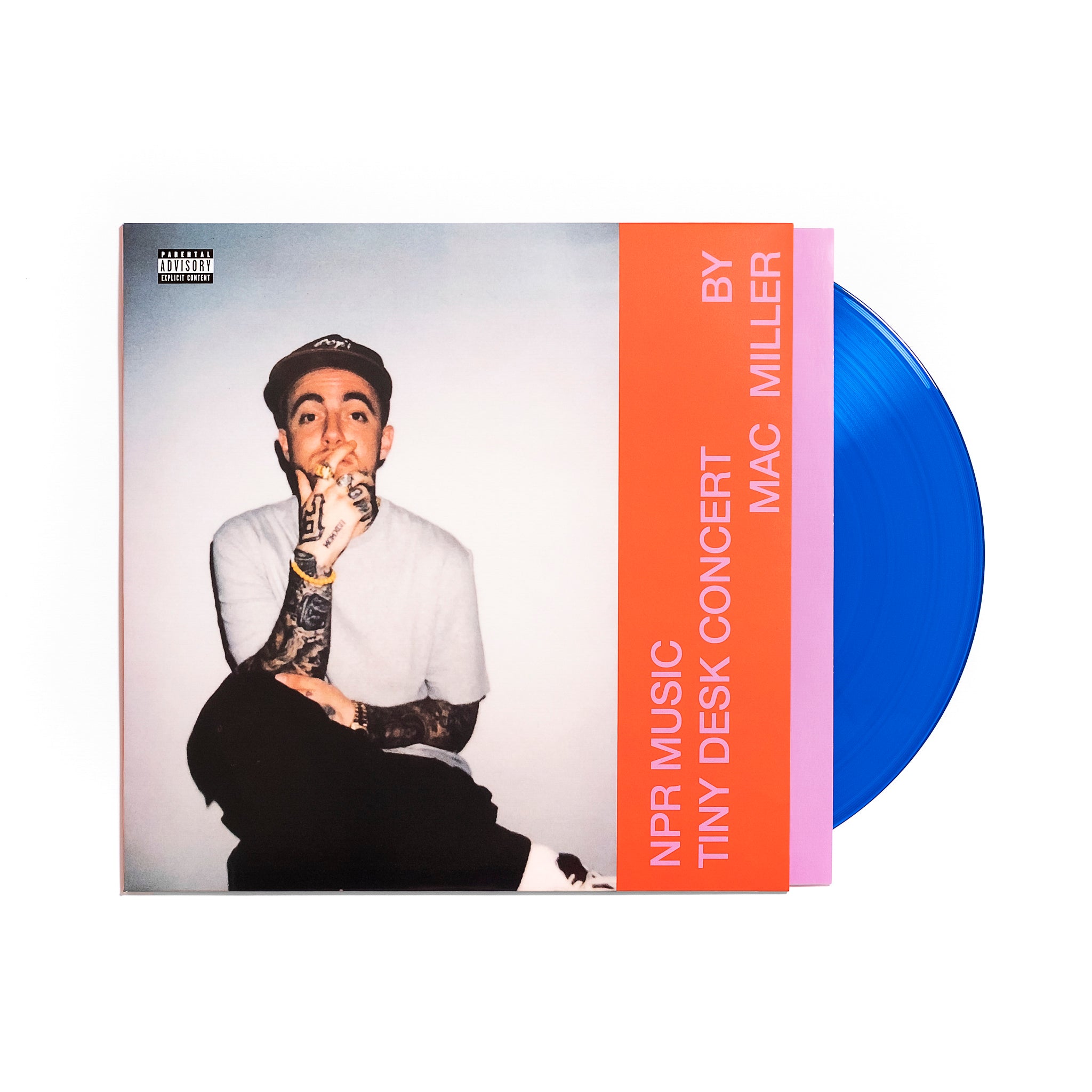 Order Mac Miller - NPR Music Tiny Desk Concert (Translucent Blue Vinyl with B-side Etching)
