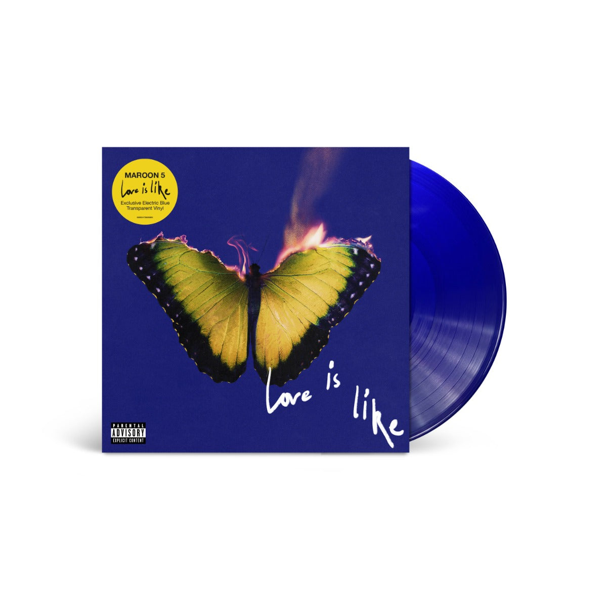 Maroon 5 - Love Is Like (Indie Exclusive) (Electric Blue Transparent Vinyl)