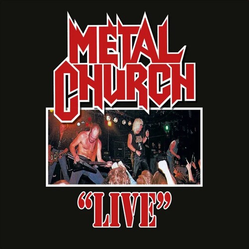 Metal Church - Live - Galaxy (Limited Edition, "Galaxy" Red & White Colored Vinyl)