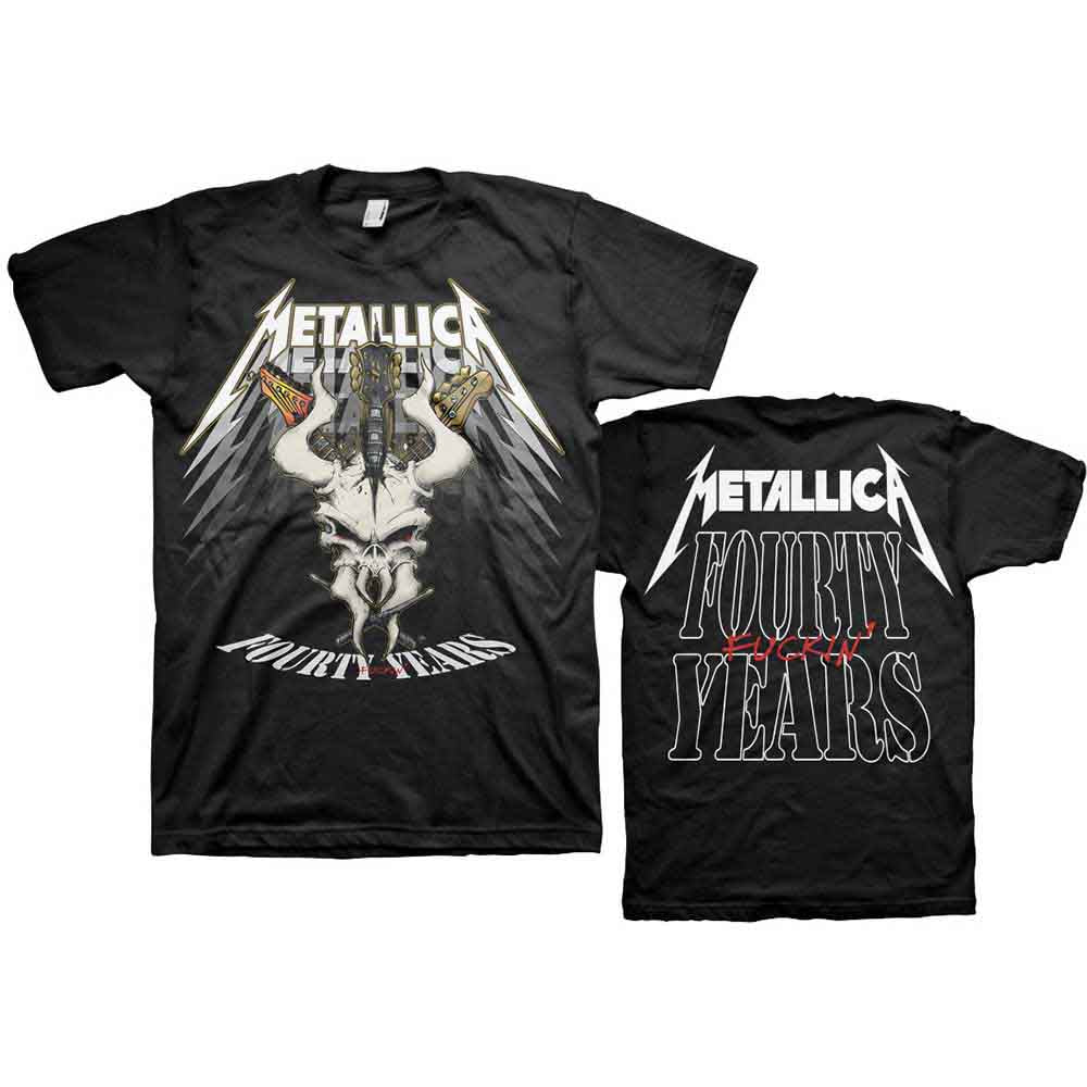 Metallica - 40th Anniversary Forty Years Black