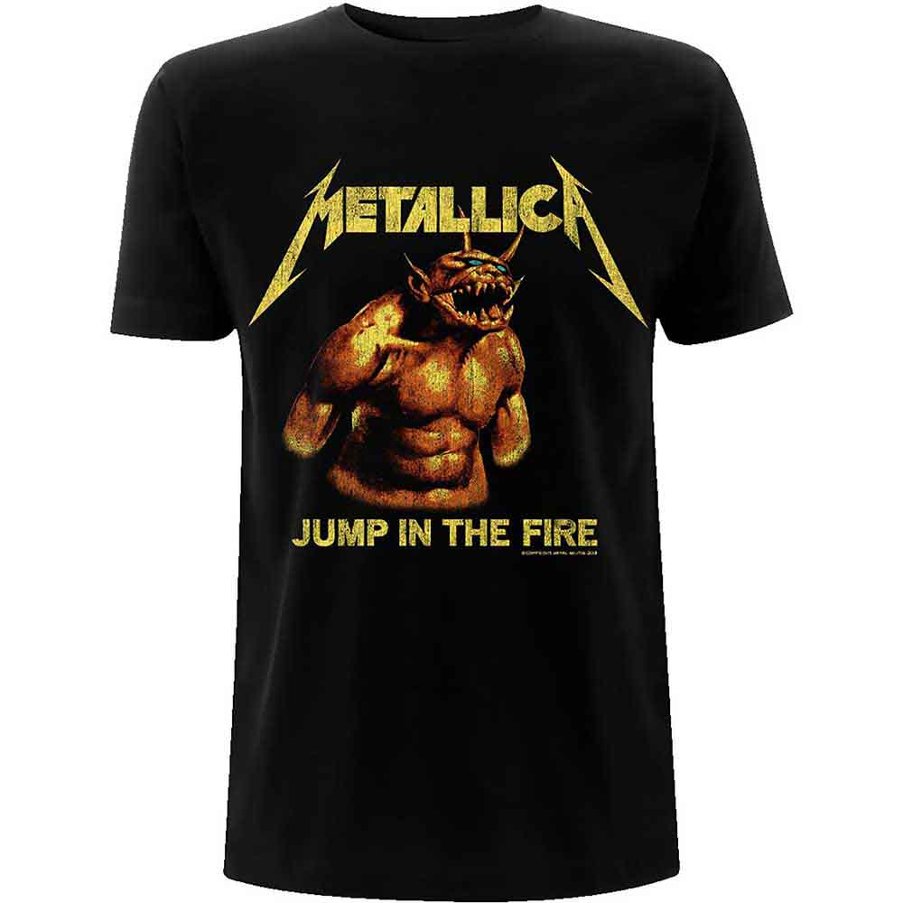 Metallica - Jump In The Fire Vintage (T-Shirt) Black