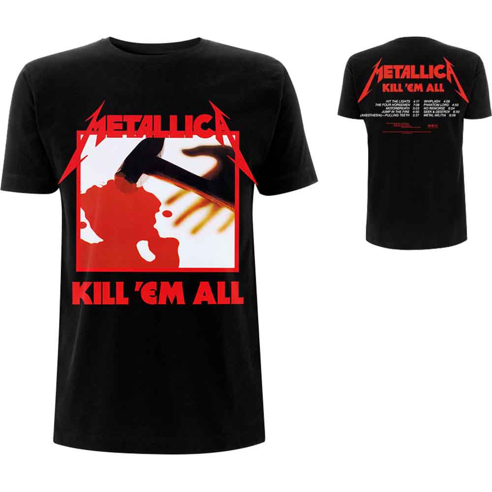Metallica - Kill 'Em All Tracks Black