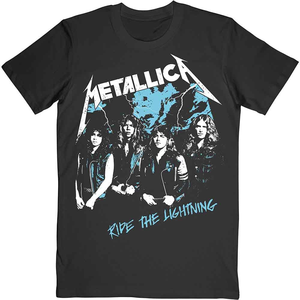 Metallica - Vintage Ride The Lightning (T-Shirt) Black