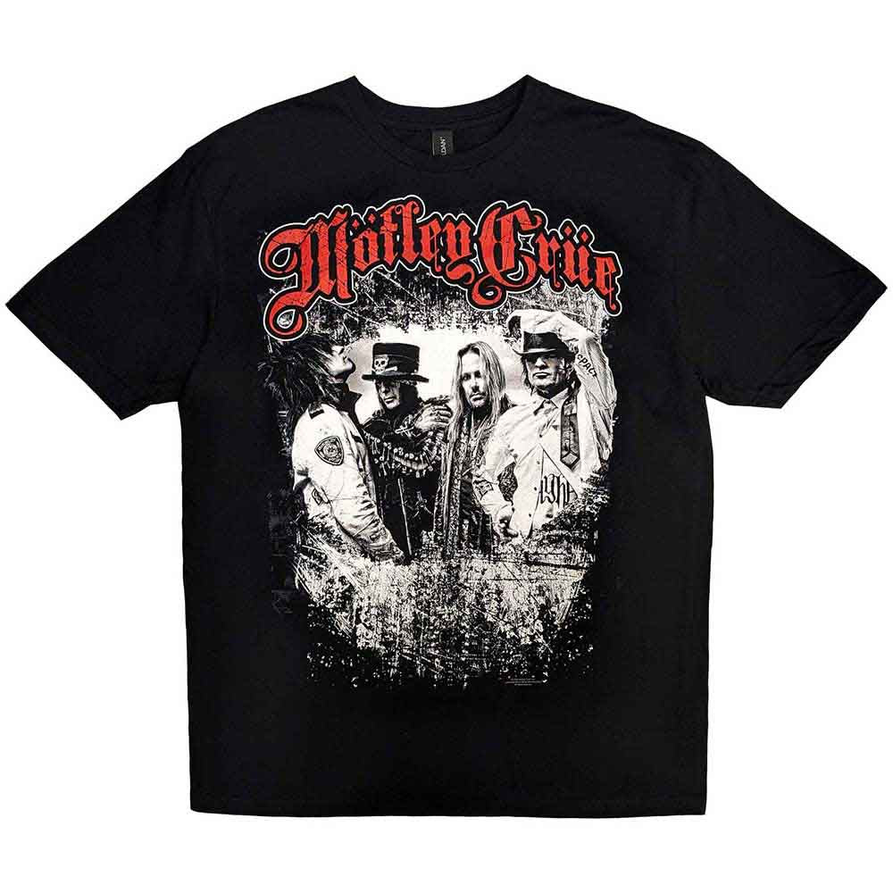 Motley Crue - Greatest Hits Band Shot Black